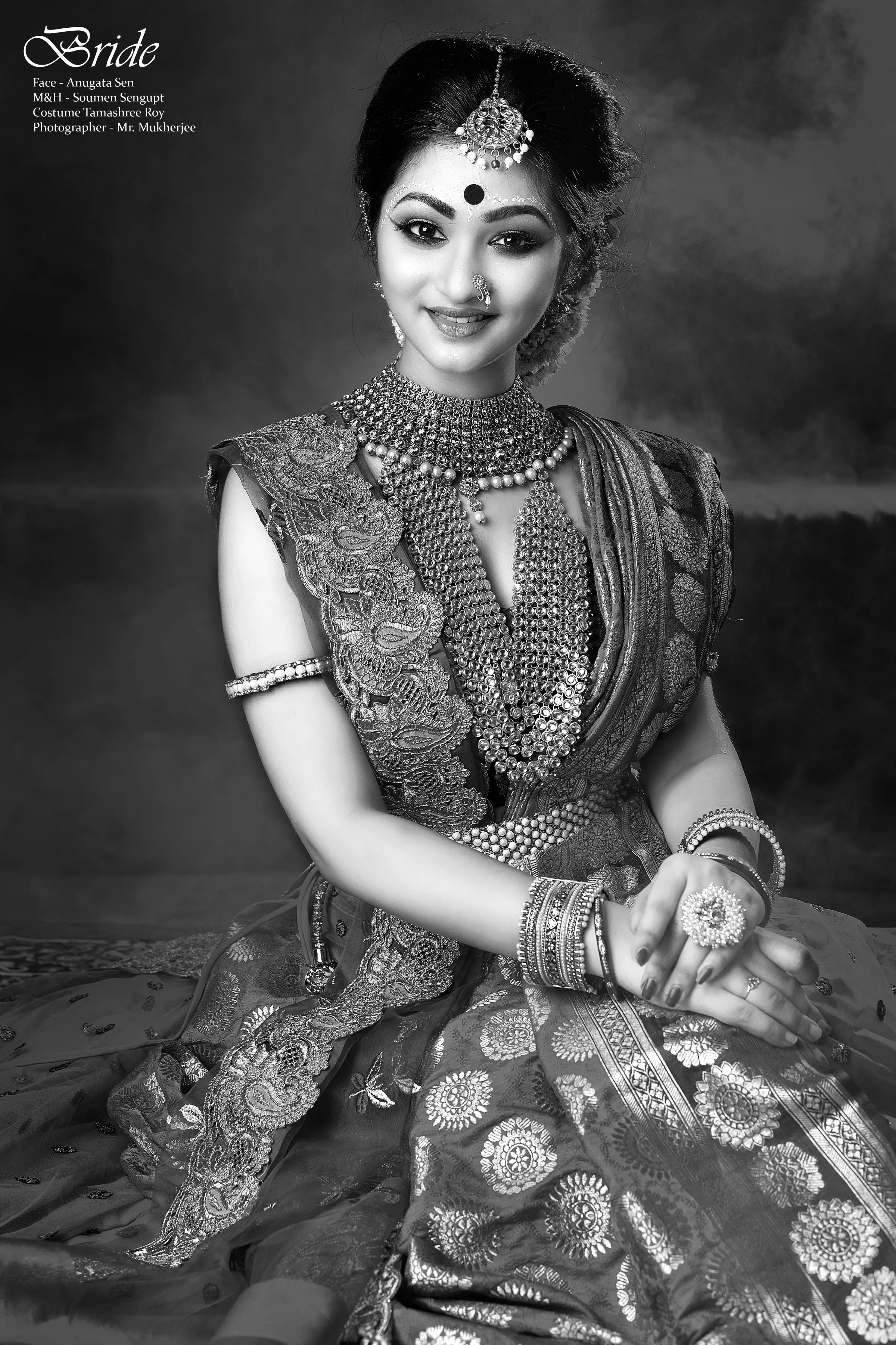 Every bride carries a story written in gold.