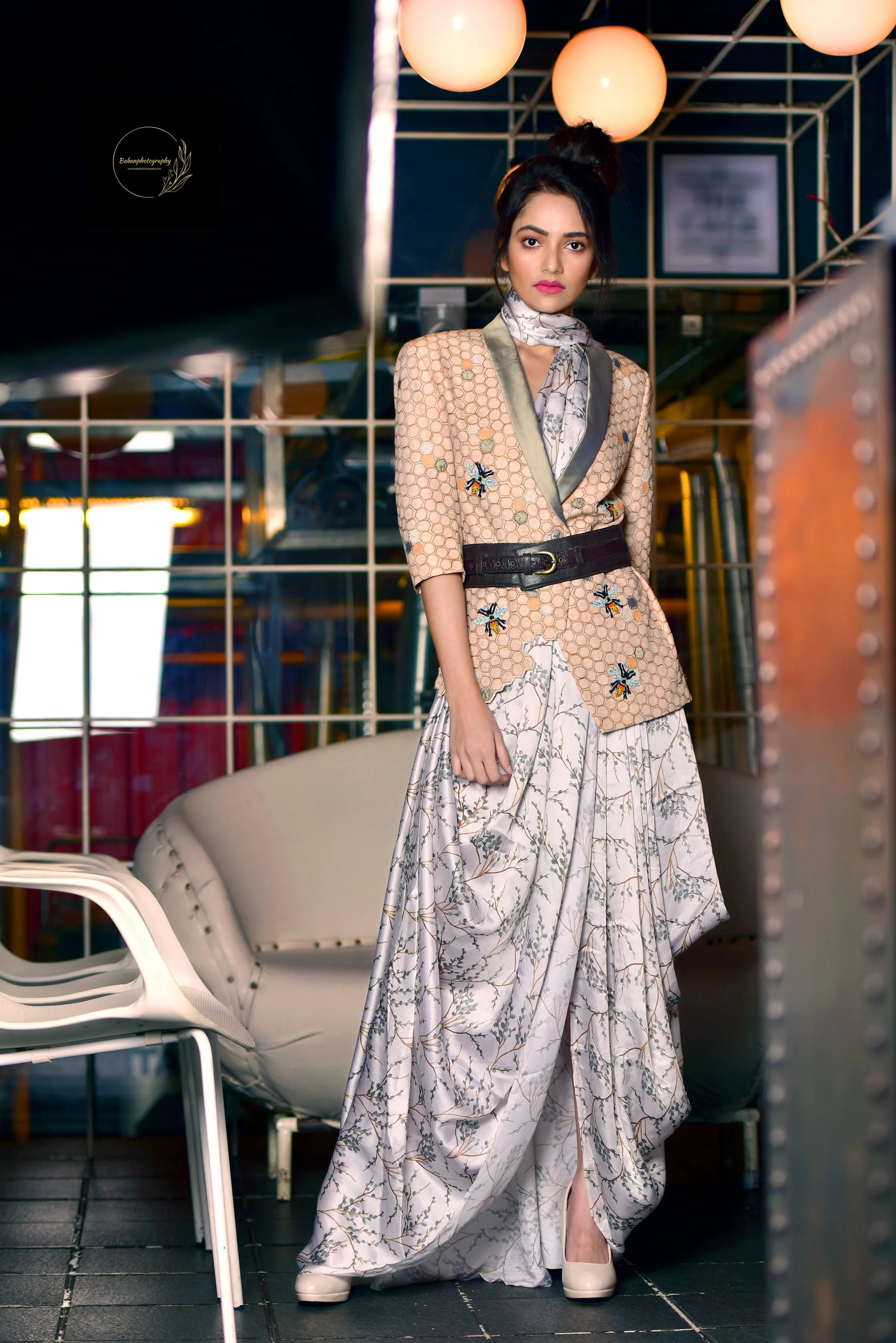 “Grace in every detail, elegance in every step — where fashion meets timeless sophistication.” ✨🤍