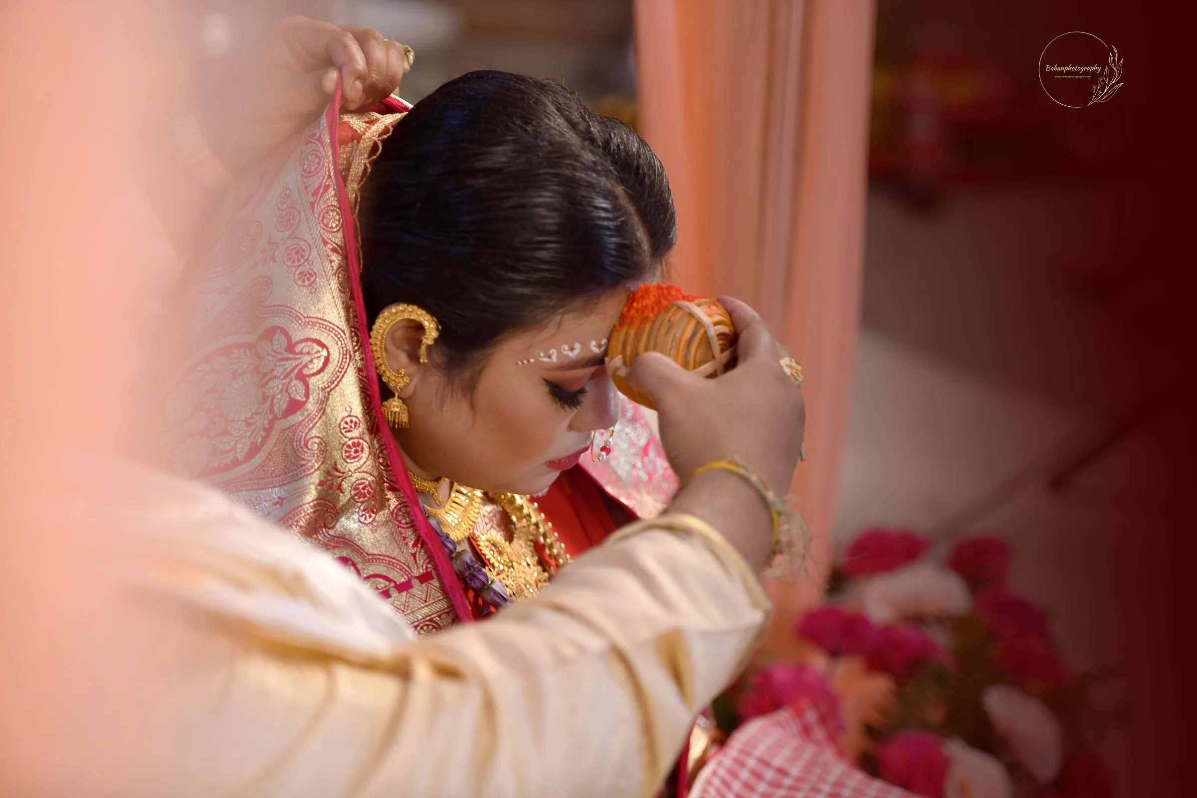 She is poetry draped in a Bengali saree.